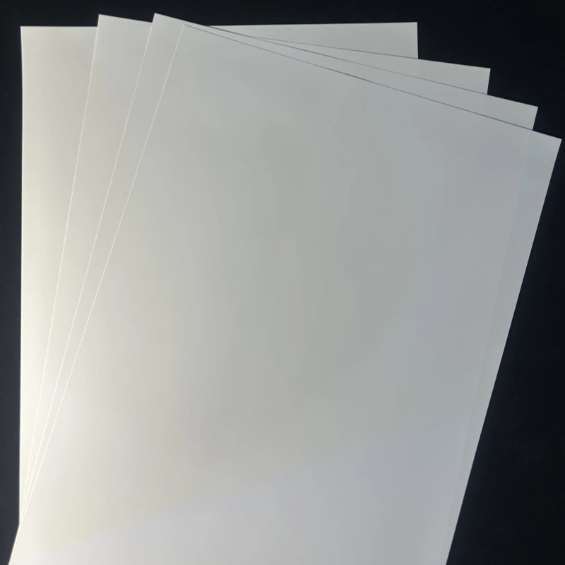 White Polycarbonate Card Core