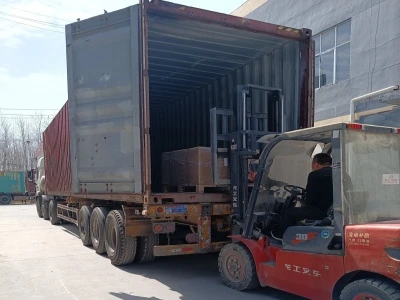 The Goods Of 20' Container PETG Card Films Are Loaded,then Ship To Indonesia.