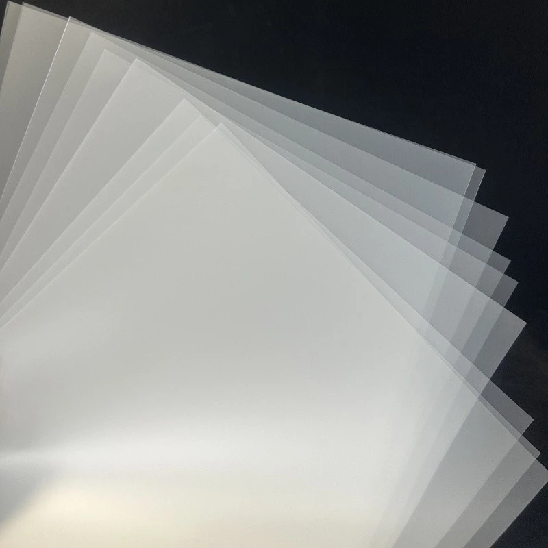 transparent PETG overlay transparent PETG overlay