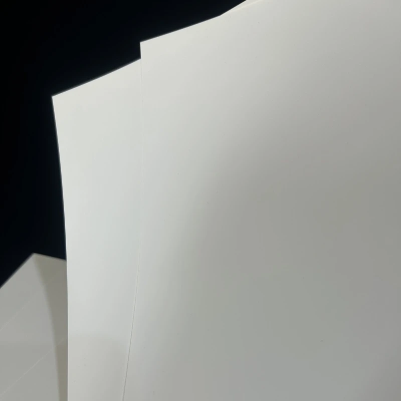 PETG White Card Core PETG White Card Core